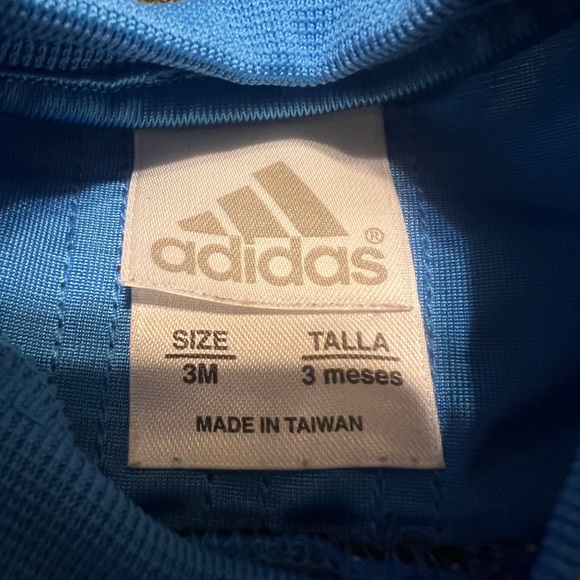 Adidas Muscle Shirt & Shorts Set Baby 3months Basketball - Picture 6 of 7